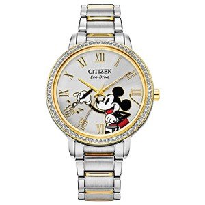 Citizen Eco-Drive Mickey Mouse Ladies Bracelet Watch