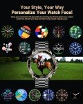 Men's SOUYIE Smart Watch - Android Compatible, Black