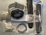 Casio GSHOCK GWM530A-1 Tough Solar Atomic Watch PLUS Extra Bands/Etc - EXCELLENT