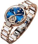 Elegant Rose Gold Women's Automatic Watch - L3183