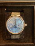 FILIPPO LORETI VENICE MOONPHASE AUTOMATIC WATCH BLUE & SILVER