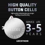 LeeCrynoid 3023.34T TS920E Solar Rechargeable Battery for Seiko V172 V174 V175 V176 Watches, T22301 New Upgrade Capacitor.