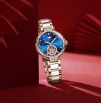 Elegant Rose Gold Women's Automatic Watch - L3183