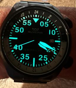 Glycine Airpilot GMT Men's 44mm Air Pilot GL0434