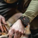 Bandletic Compatible with Garmin Instinct Watch Bands - 22mm Watch Band Military Rugged Nylon Soft Sport Replacement Strap for Instinct 3/E 45mm/2/2 Surf/Tactical/Tide/Esports/Solar, Black