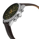 Seiko Quartz Chronograph Men's Watch with Green Dial