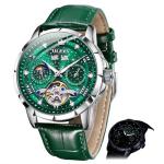 OLEVS Men's Luxury Automatic Starry Sky Watch