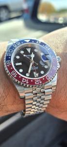 Sugess  GMT Automatic  Mens Watch Pepsi COKE 