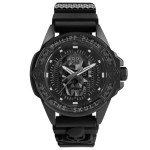 Philipp Plein The $Kull Black Quartz Watch