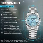 RollsTimi Men's 36mm Automatic Stainless Steel Watch