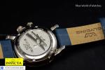 GLYCINE Airman Vintage GMT Quartz Blue Dial Men's Watch GL1049