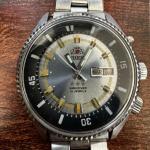 Orient King Diver 21 Jewel Automatic Vintage Silver Dial Day/Date 42mm 
