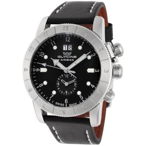 Glycine Men's Airman GMT Quartz 42mm GMT Watch GL0150