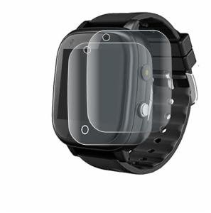 brotect 3D Curved Screen Protector Matte Compatible with Okyuk 4G Smartwatch Kids T5 (2 Pack) - Full Screen Coverage