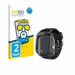 brotect 3D Curved Screen Protector Matte Compatible with Okyuk 4G Smartwatch Kids T5 (2 Pack) - Full Screen Coverage