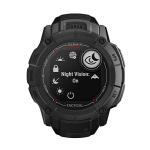 Garmin Instinct 2X Solar - Tactical Edition, Rugged GPS Smartwatch, Built-in Flashlight, Ballistics Calculator, Solar Charging Capability, Black