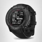 Garmin Instinct 2X Solar - Tactical Edition, Rugged GPS Smartwatch, Built-in Flashlight, Ballistics Calculator, Solar Charging Capability, Black