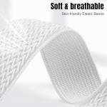 Easuny 4 Pack 20mm Elastic Nylon Watch Bands Compatible with Garmin Vivoactive 5/6/3, Forerunner 165/55/245/35, Venu/Venu Sq 2/VenuSq/Venu 2 plus, instinct 2S Solar, Samsung Galaxy Watch 7/6/5/4