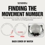 Soseieiu CTL920F Solar Rechargeable Battery for Casio and Panasonic Watches - Compatible with CA0066, CA0129, CB0148, CTL920 & 20+ Models-Replacement Toolkit