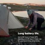 SUUNTO Vertical 2 GPS Sport Watch with 1.5” AMOLED Touchscreen, Titanium Black & SUUNTO 22 ATH6 Silicone Strap All Black S+M