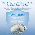 ASDAWN 3023.24T Battery for Seiko Watch 3023-24T Panasonic Solar Rechargeable Battery for Seiko Calibers V172, V174, V175 Seiko MT920 Replacement