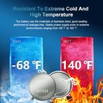 ASDAWN 3023.24T Battery for Seiko Watch 3023-24T Panasonic Solar Rechargeable Battery for Seiko Calibers V172, V174, V175 Seiko MT920 Replacement