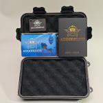 Men's Vintage Bronze Dive Watch 200M Waterproof with Suede Leather Strap