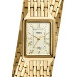 Fossil Women's Raquel Gold Quartz Stainless Steel Watch