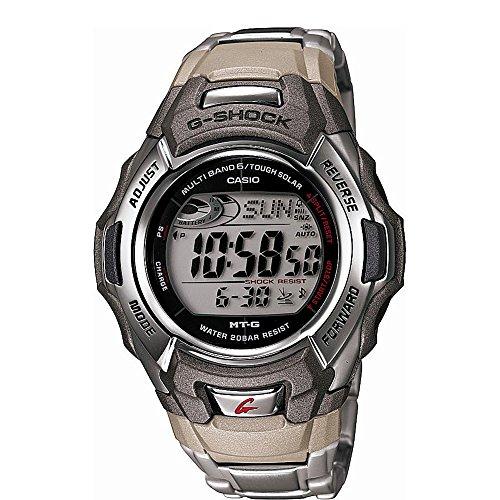 Casio Men's G-Shock MTGM900DA-8CR Tough Solar Atomic Stainless Steel Sport Watch