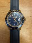 Glycine Combat Sub 42 Bronze GMT Blue GL0317
