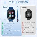 Kids Waterproof Watch with Games and Dual Camera