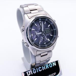 Casio Import Wave Ceptor WVQ-500DJ Solar Chronograph 40mm Watch