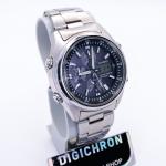 Casio Import Wave Ceptor WVQ-500DJ Solar Chronograph 40mm Watch