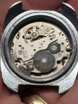 Vtg 36mm WHITNEY KIF SHOCK mens WATCH Chancellor Swiss Day Date DIVE RACING