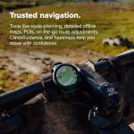 SUUNTO Vertical 2 GPS Sport Watch with 1.5” AMOLED Touchscreen, Titanium Sage & SUUNTO 22 ATH6 Silicone Strap All Black S+M