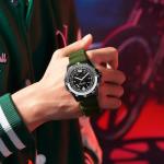 findtime Solar Watch Mens Military Analog Watches Industrial Sport Waterproof Tactical Cool Designer Wrist Watch for Men Unidirectional Rotating Bezel Silicone Strap Alloy Case