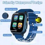 Kids Waterproof Watch with Games and Dual Camera