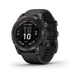 Garmin fēnix 7 Pro Sapphire Solar, Multisport GPS Smartwatch, Built-in Flashlight, Solar Charging Capability, Black, 47 mm (Renewed)