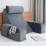 Cozy Back Support Pillow for Reading & TV