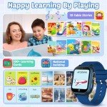 Kids Waterproof Watch with Games and Dual Camera