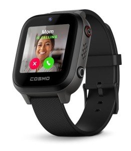 COSMO JrTrack 4 Kids Smart Watch - Black