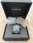 glycine mens combat sub gmt 42mm quartz watch