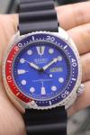 SEIKO DIVER DAY/DATE BLUE DIAL 6309 VINTAGE SEIKO 'TURTLE' MODIFIED PEPSI BEZEL 