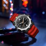 findtime Solar Watch Mens Military Analog Watches Industrial Sport Waterproof Tactical Cool Designer Wrist Watch for Men Unidirectional Rotating Bezel Silicone Strap Alloy Case