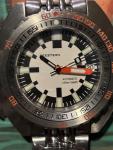 SEESTERN SUB300T Dive Watch V3 White Dial Army/Military 200M DOXA Homage NH35