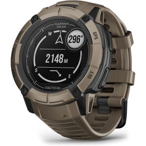 Garmin Instinct 2X Tactical GPS Smartwatch - Coyote Tan