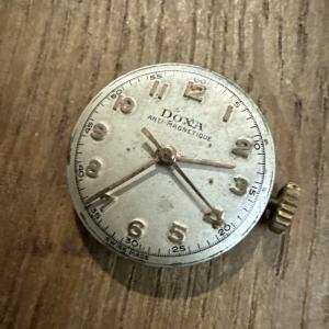 DOXA Antimagnetic 8A Mechanical Watch Movement with Face Stem Crownand Hands