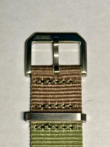 Nemesis™­ Camo Woodlands Wolf 20mm Ballistic Nylon Strap