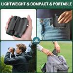 Compact 16x32 High-Power Binoculars for All Ages