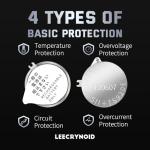 LeeCrynoid 3023.24H TS920E Solar Rechargeable Battery for Seiko V172 V174 V175 V176 VS72 VS75 Watches,T20607 New Upgrade Capacitor